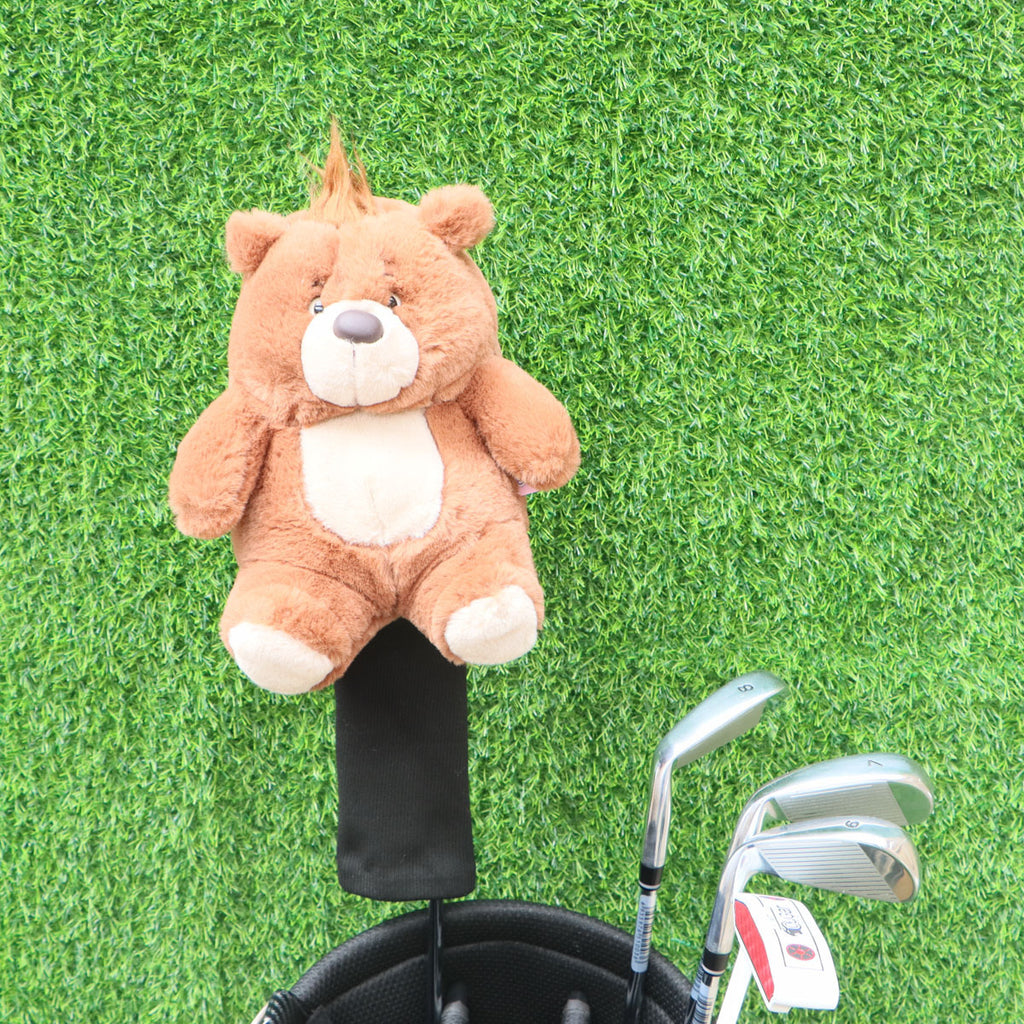Animal Golf Club Head Covers – Plush Fairway Wood Covers (3/5 Wood)