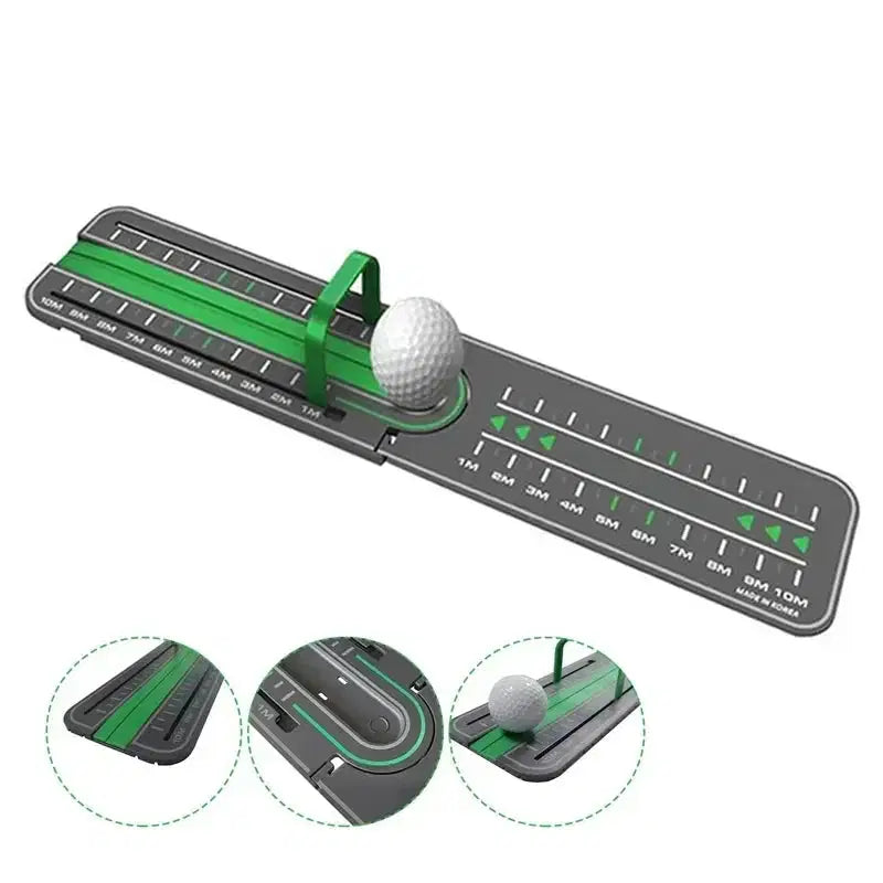 Golf Precision Distance Putting Drill – Mini Putting Training Mat