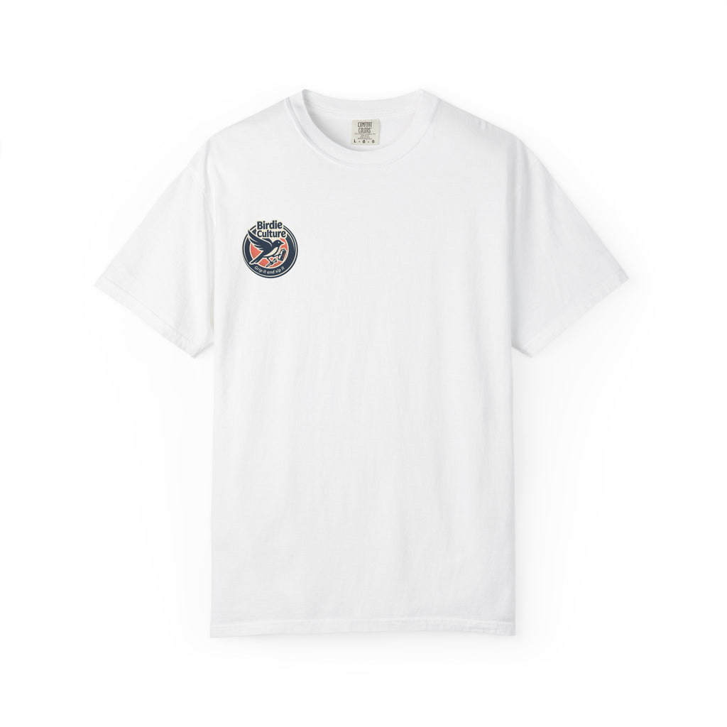 Birdie Culture T-Shirt — 'Grip It and Sip It' Golf Lifestyle Tee