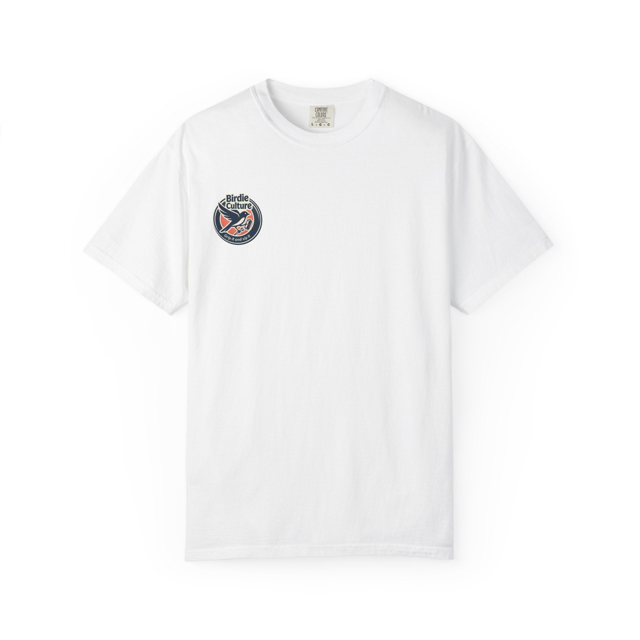 Birdie Culture T-Shirt — 'Grip It and Sip It' Golf Lifestyle Tee