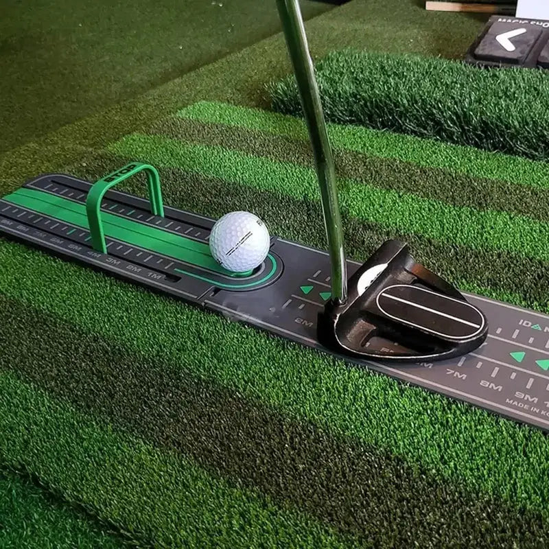 Golf Precision Distance Putting Drill – Mini Putting Training Mat
