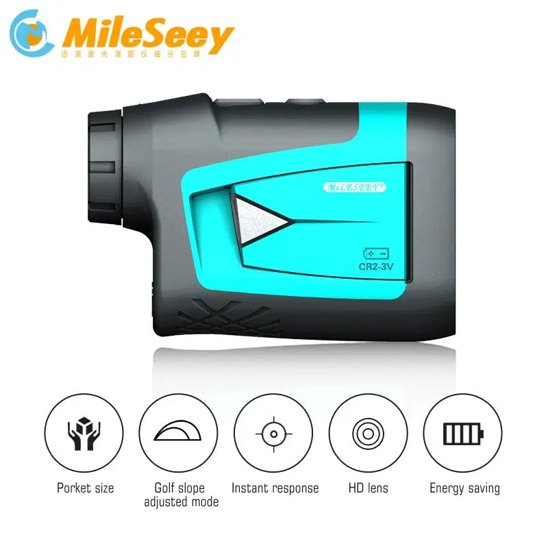 Golf Laser Rangefinder – 600m Range with ±0.5M Accuracy