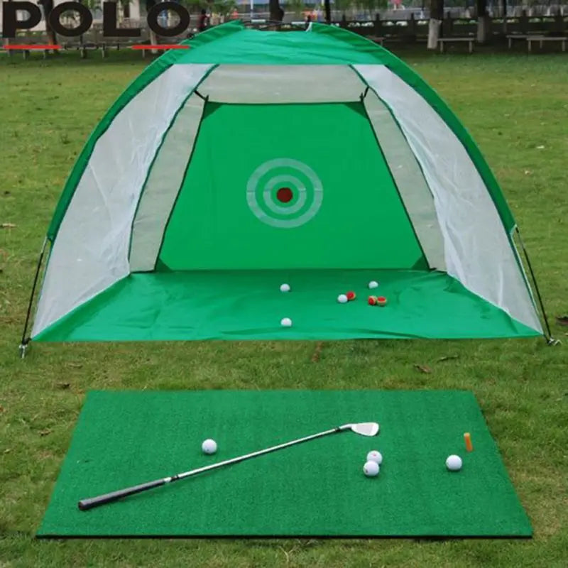 2M Golf Practice Cage Net – Indoor & Outdoor Swing Training Net
